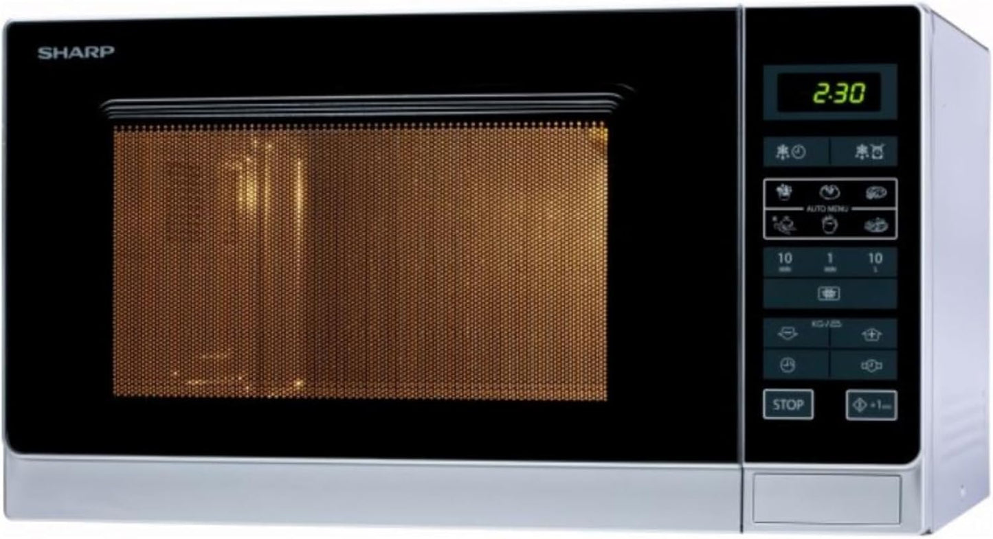 R-342INW Micro-Ondes Solo 25 Litres - Argent
