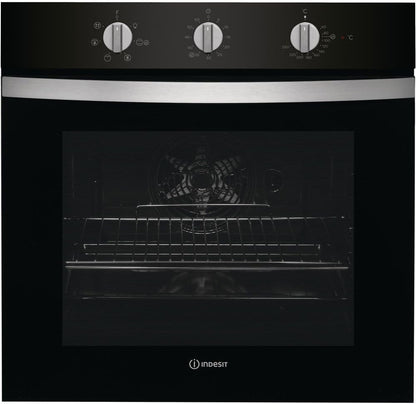 Indesit IFW 4534 H BL Four 2750 W, 71 Litres, Métal, Noir