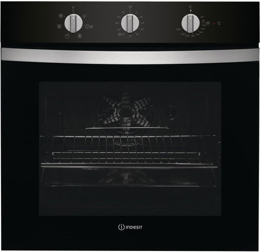 Indesit IFW 4534 H BL Four 2750 W, 71 Litres, Métal, Noir