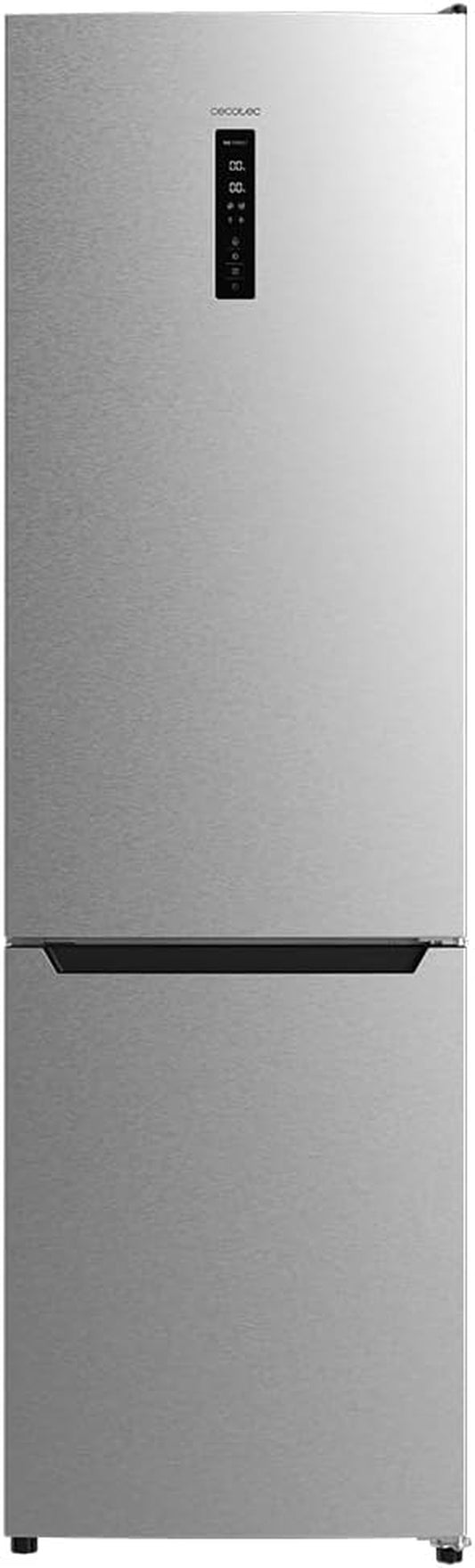 Frigorífico Combi 2 Puertas Bolero Coolmarket Combi 322 Inox D. 322 L, Altura 185 Y 60 Cm De Ancho, Bajo Consumo, Motor Inverter, Sistema Multi Air Flow, Total No Frost