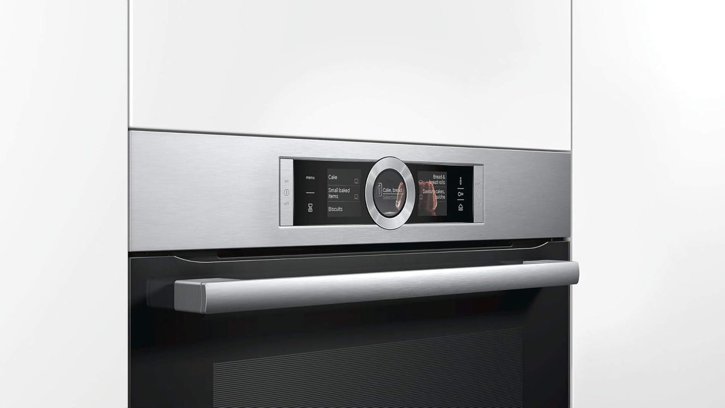Serie 8 CSG636BS3 Four 47 L A+ Noir, Acier Inoxydable