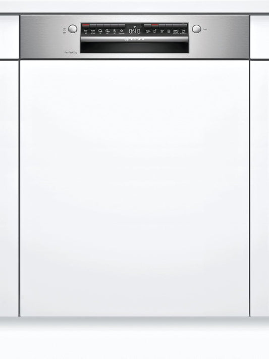 Electroménager SMI6TCS00E - Lave-Vaisselle Encastrable - 60 Cm - Home Connect - 12 Couverts - Efficacité a - Metallic