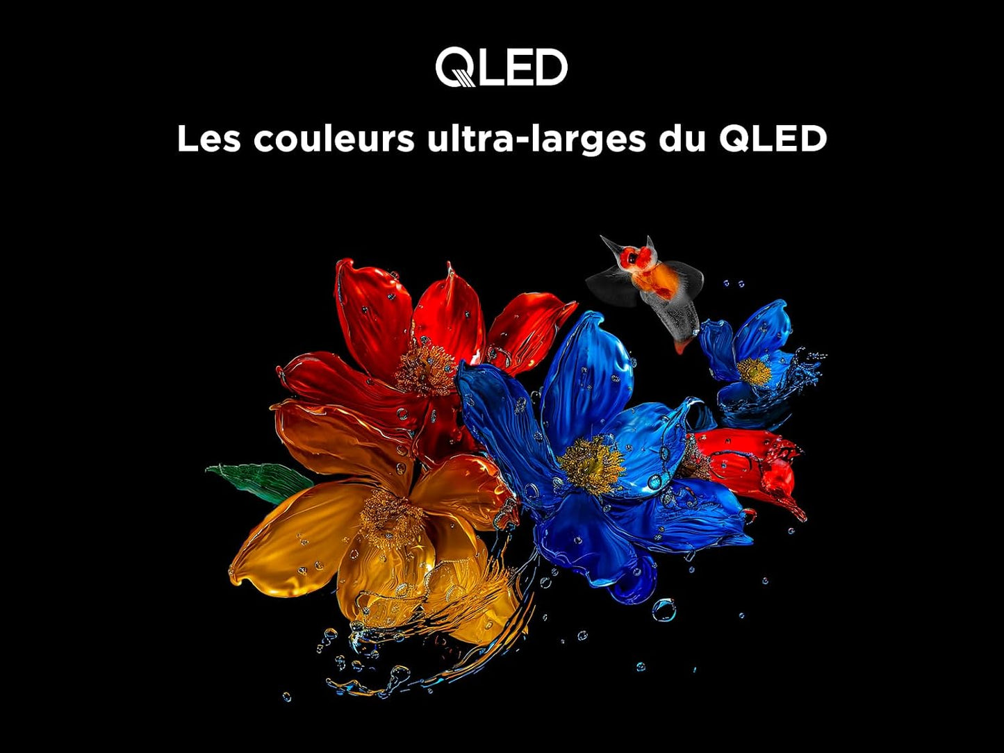 TCL 55T6C 55” QLED 4K HDR TV, Fire TV (Téléviseur Intelligent Avec Dolby Vision Et Atmos, HDR10+, Appuyez Et Demandez À Alexa)