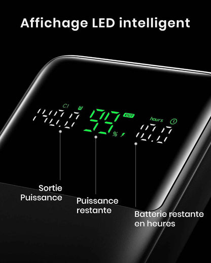 Batterie Externe Pour Ordinateur, Petit 140W 27000Mah USB C Power Bank | Autorisé En Avion, Câble USB C, Batterie Portable Charge Rapide Avec Macbook, Steam Deck, Iphone 17 Samsung Ipad Etc