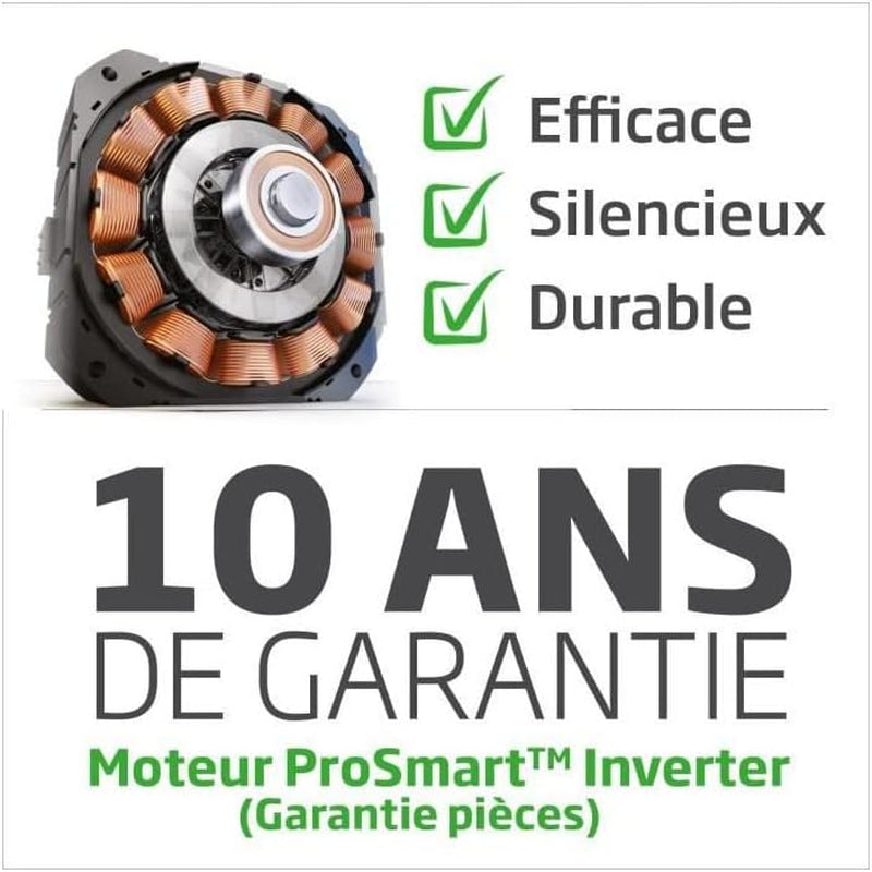 Lave-Linge Hublot BEKO LLF08A5 - 8 Kg - Induction - 1400 Trs/Min - Gris Anthracite