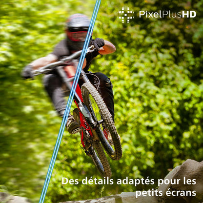 Philips 32PFS6000 2K HD LED Smart TV - Écran 32 Pouces Avec Pixel Plus, Plateforme Titan OS Et Son Dolby Digital - Compatible Alexa Et Assistant Vocal Google