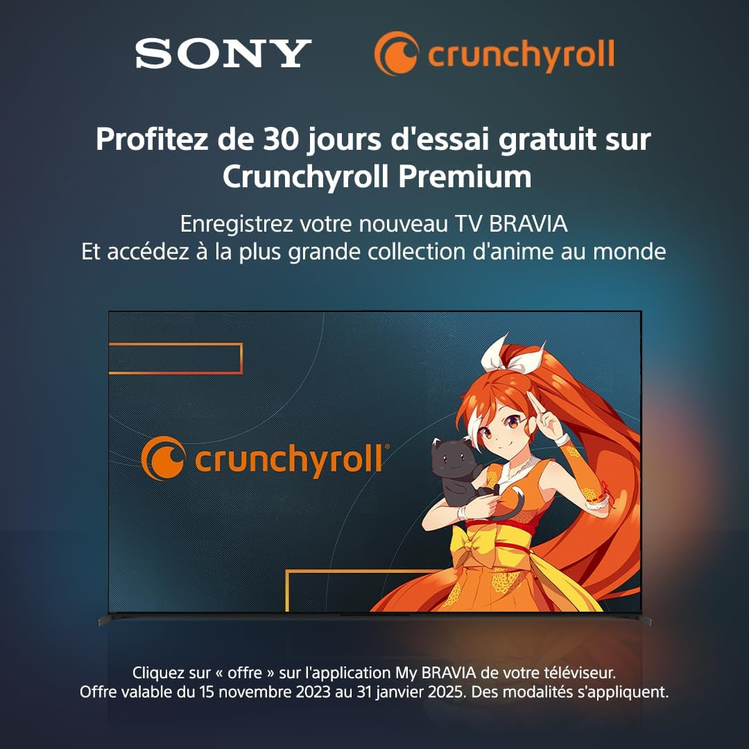 Sony BRAVIA 8 OLED 55 Pouces 4K HDR Google Smart TV |Fonctions Gaming Playstation 5, IMAX Enhanced, Dolby Vision Atmos, Chromecast, Apple Airplay, 120Hz K-55XR83
