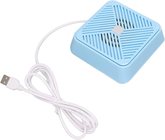 Lave-Vaisselle USB Évier, Puissant 5 V Intégré Sans Fuite USB Lave-Vaisselle Entrée CC Haute Fréquence Ultrasonique Avec Ventouse En Silicone Pour Le Ménage (Bleu)