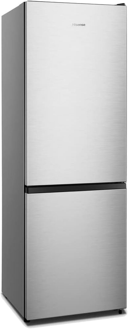 Hisense RB372N4AC2 Réfrigérateur-Congélateur Autoportante 292 L E Acier Inoxydable