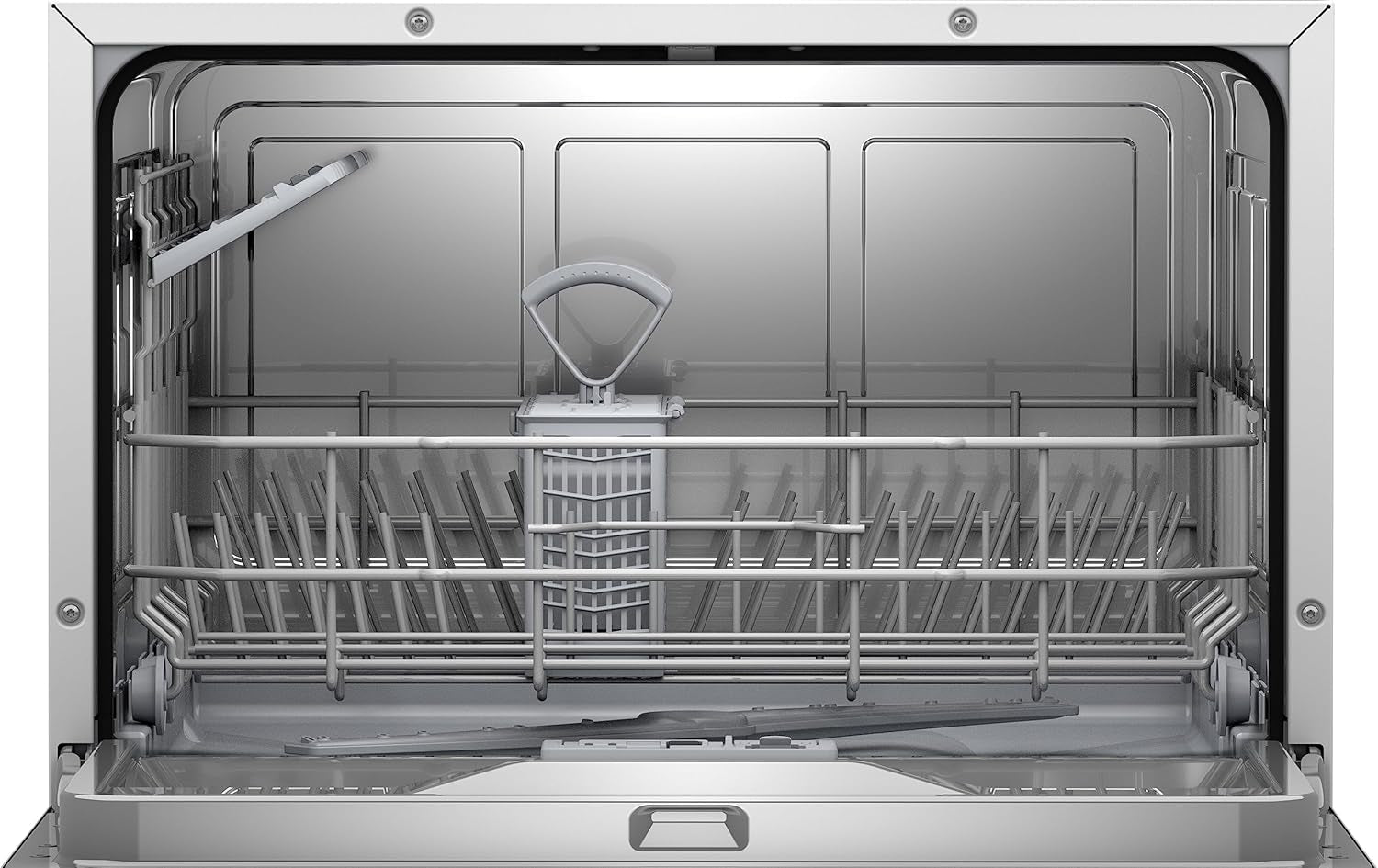 SKS62E32EU - Série 4 - Mini Lave-Vaisselle Pose-Libre - 55 Cm - 6 Couverts - 6 Programmes - Moteur Ecosilence Drive - Blanc