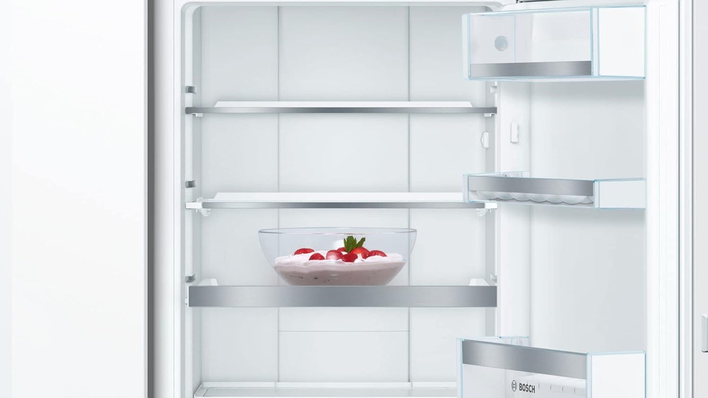 - KIF87PFE0 Séries 8 - Réfrigérateur Avec Congélateur - 177,5 X 56 Cm - Réfrigérateur (176 L) + Congélateur (62 L) - Charnière Plate - Vitafresh Pro - Lowfrost - Fabriqué En Allemagne