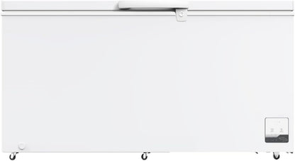 Congélateur Bahut GHF2500, Acier/Aluminium, 165 X 73.5 X 83.5 Cm, 500 L, 125 W, 2 Paniers, Éclairage LED, Avec Serrure, Blanc