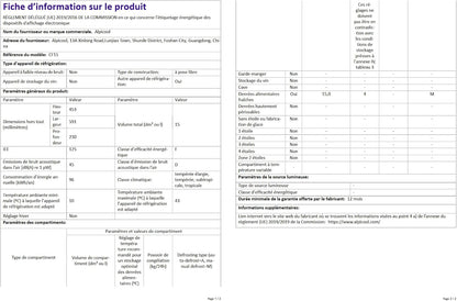 15L Compresseur Électrique, 12V Réfrigérateur De Voiture À Compresseur, APP Und Bouton Contrôle, Frigo Pour Voiture, Camion, Camping, Voyage