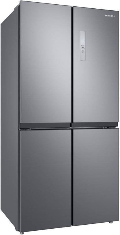 Réfrigérateur Quatre Portes Slim RF48A400EM9/EF, Total No Frost, Twin Cooling Plus, Moteur Digital Inverter Garanti 20 Ans, 488 L, Lxaxp: 83,3 X 179,3 X 74 Cm, Inox