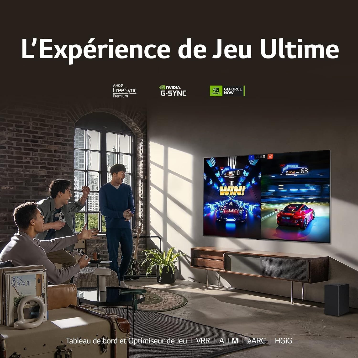 LG TV OLED 2023 | OLED65B3 | 65'' (164 Cm) | OLED | Processeur Α7 AI Gen6 4K, Gris Foncé/Noir