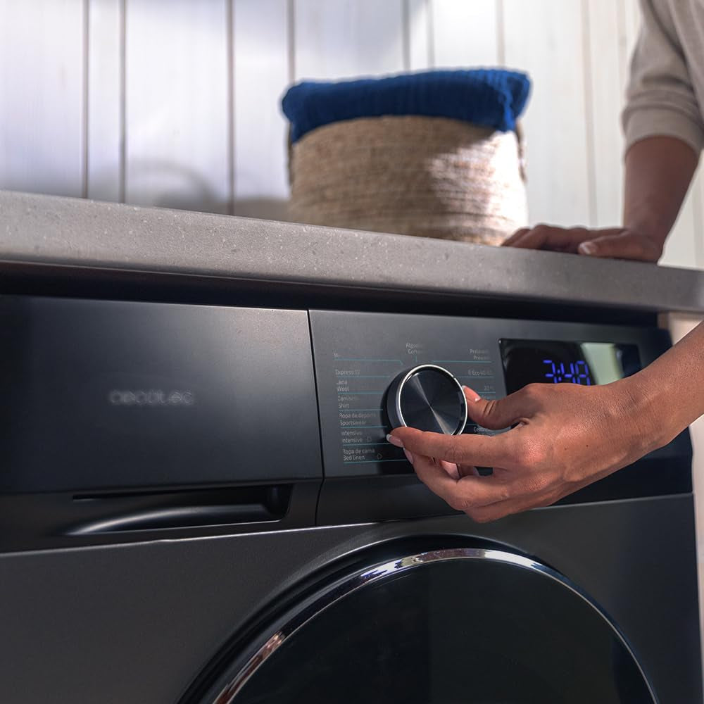 Lave Linge Frontal Bolero Dresscode 7150 Inverter A, Machine À Laver 7 Kg, 1400 Tr,Min, 12 Programmes, Classe A, Inverter Plus, Steam Max, Drum Clean, Départ Différé, Sécurité Enfant