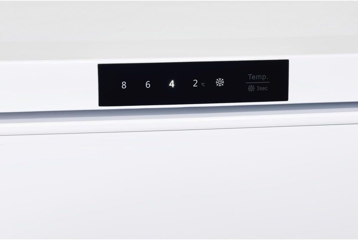 Exquisit KS16-4-HE-010D Standkühlschrank, 56 Cm Breit, 120 L, Temperatureinstellung, Eierablagen, Gemüseschublade, Schnellgefrieren, Weiß