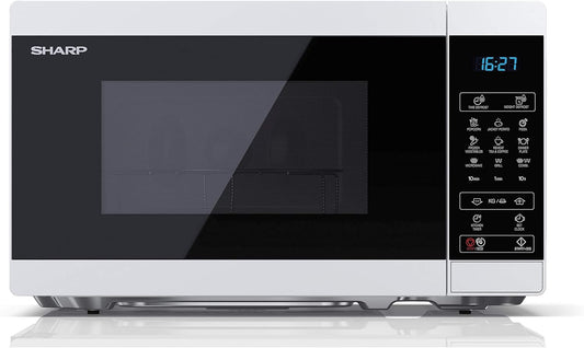 + Gril, YC-MG02EW, Four Micro Ondes, 20 Litres Commandes Numériques Comptoir, Blanc