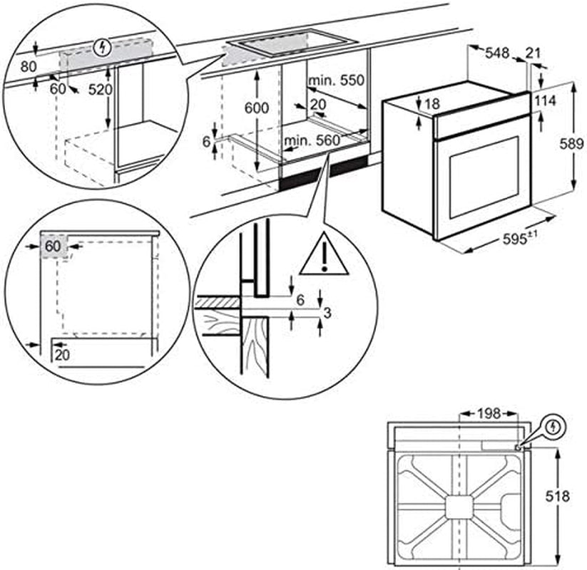 Forno Incasso  KOIGH00X