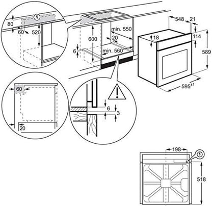 Forno Incasso  KOIGH00X