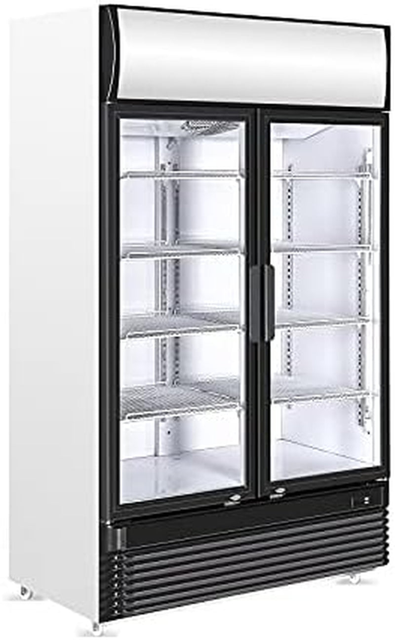 Armoire Frigo Boisson 2 Portes Vitrées 780 L - Combisteel - R2902 Portesvitrée