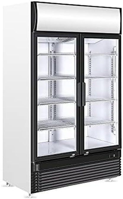 Armoire Frigo Boisson 2 Portes Vitrées 780 L - Combisteel - R2902 Portesvitrée