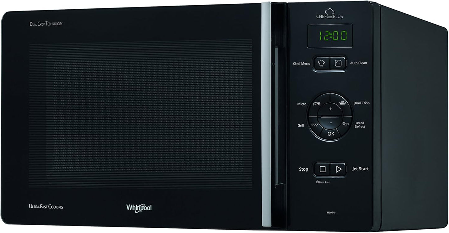 Whirlpool MCP345BL - Four À Micro-Ondes, 25 L Noir