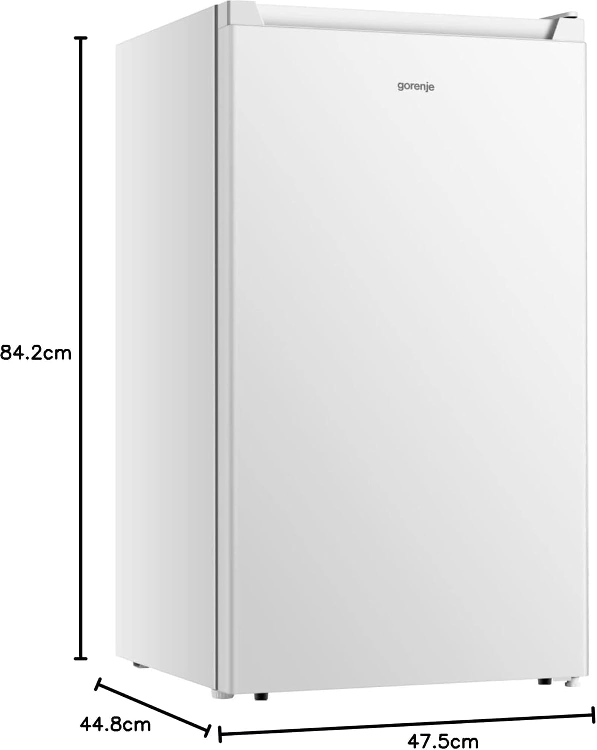 R39FPW4 Réfrigérateur Crispzone 84,2 Cm Réfrigérateur 92 L 39 Db Blanc