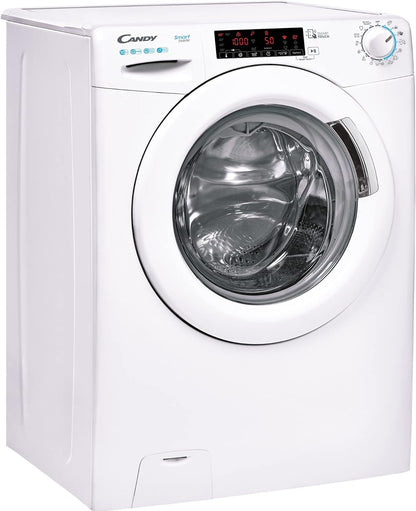 Smart CS 1410TXME/1-S Machine À Laver À Chargement Frontal, 10 Kg, 1400 Tours, Connectivité NFC, Pose Libre, 60 X 58 X 85 Cm, Blanc, Classe A