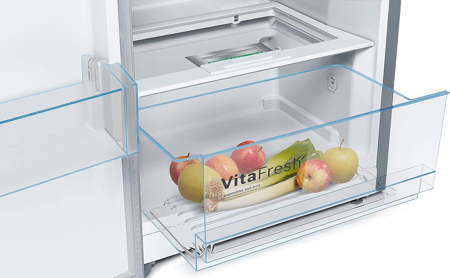Serie 4 KSV36VXEP Réfrigérateur Autoportante 346 L E Noir, Acier Inoxydable