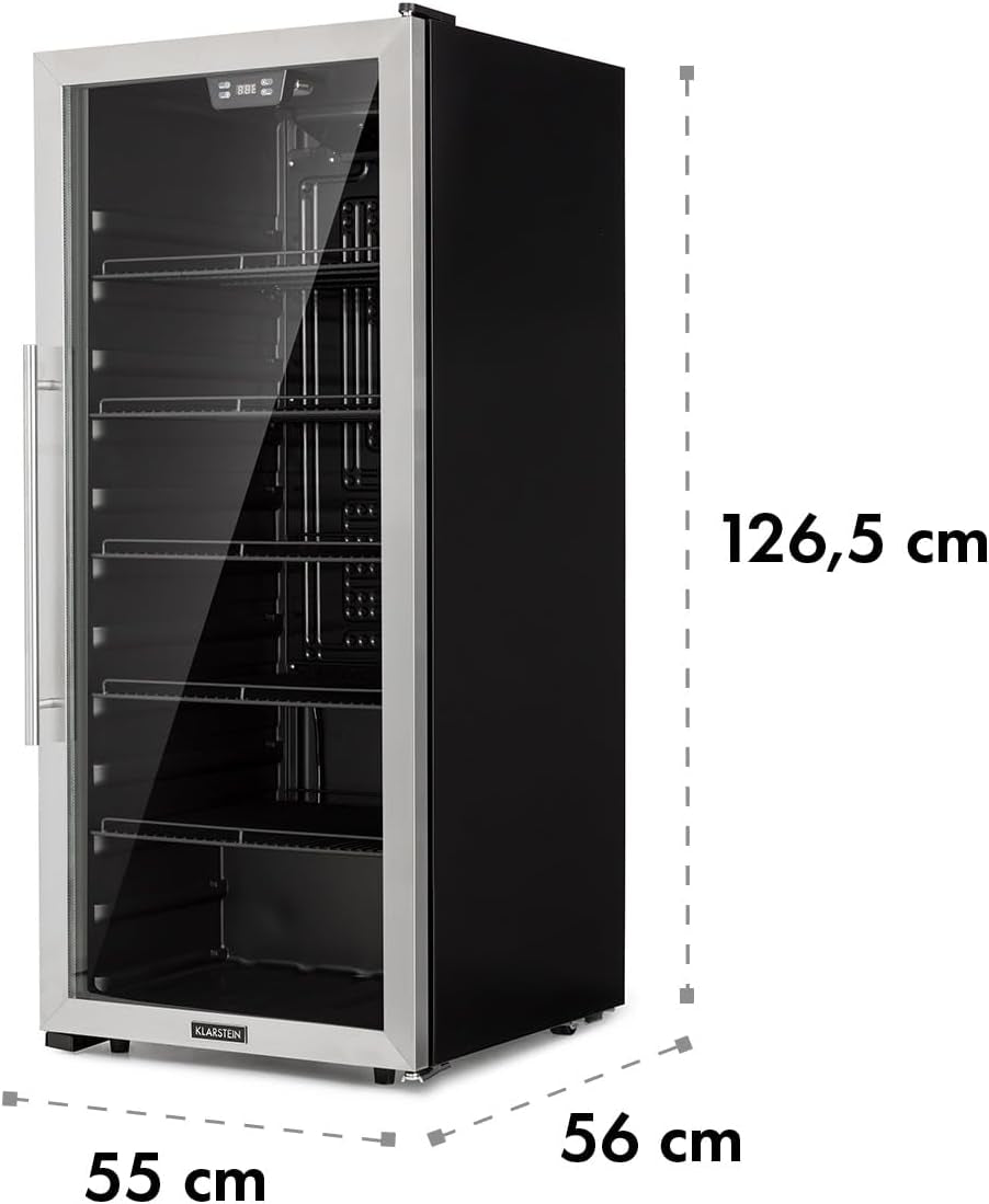 Mini Frigo De Chambre Et Bureau Pour Boisson, Petit Frigo Silencieux, Refrigerateur Mini Bar 242L, Petit Réfrigérateur Camping, Étagères Réglables Pour Le Vin, Cannette, Beer Fridge