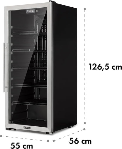 Mini Frigo De Chambre Et Bureau Pour Boisson, Petit Frigo Silencieux, Refrigerateur Mini Bar 242L, Petit Réfrigérateur Camping, Étagères Réglables Pour Le Vin, Cannette, Beer Fridge