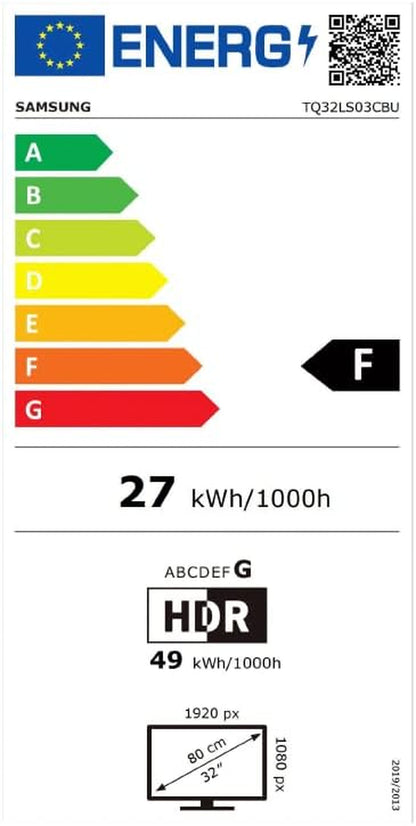 TV the Frame 2023 32 Pouces QLED TQ32LS03C, Écran Full HD Sans Reflets, Téléviseur Cadre Photo, Smart TV, Accès Art Store, Technologies OTS Lite Et Q-Symphony, Accroche Murale Et Pieds Inclus