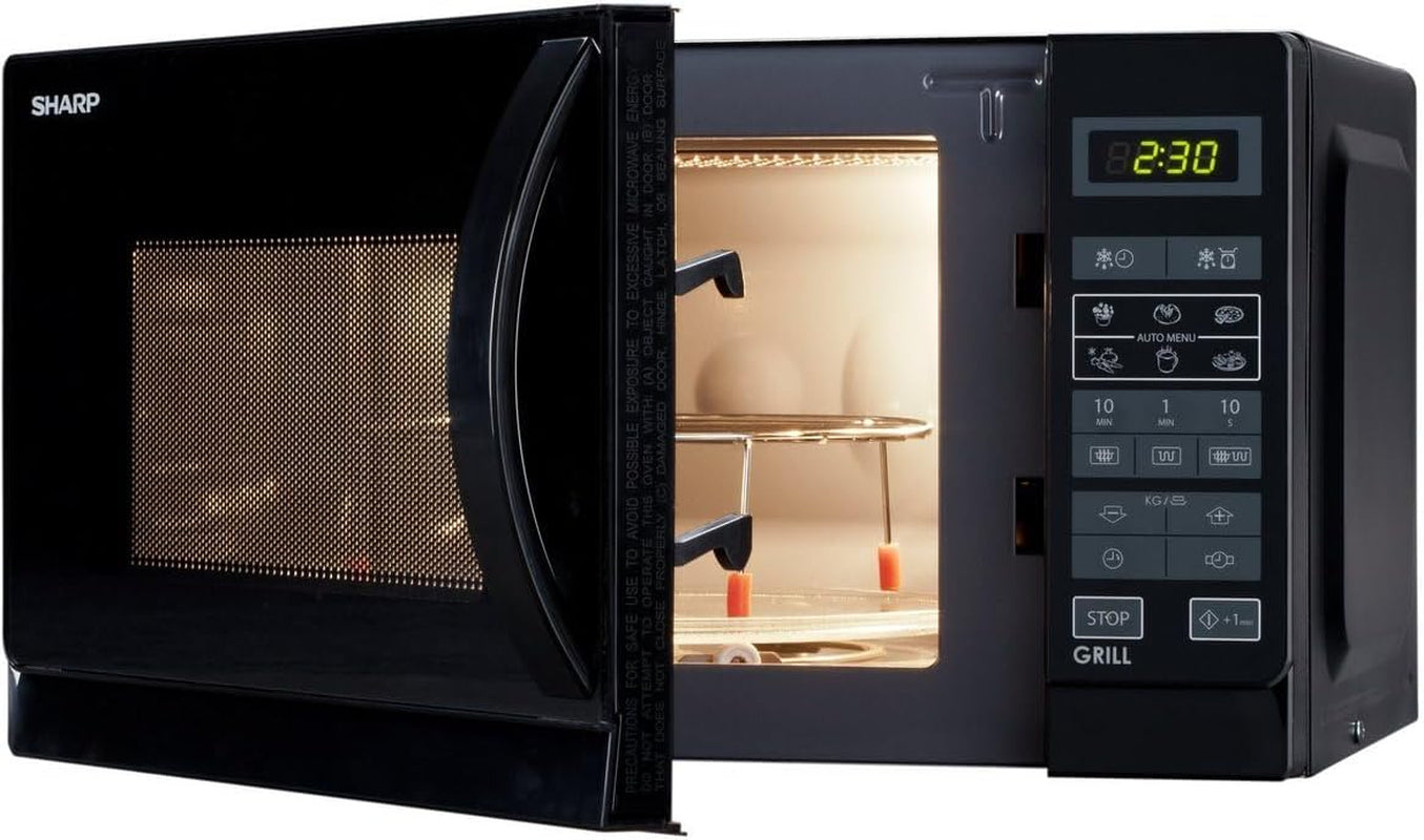 R-742BKW Micro-Ondes Gril 25 Litres - Noir