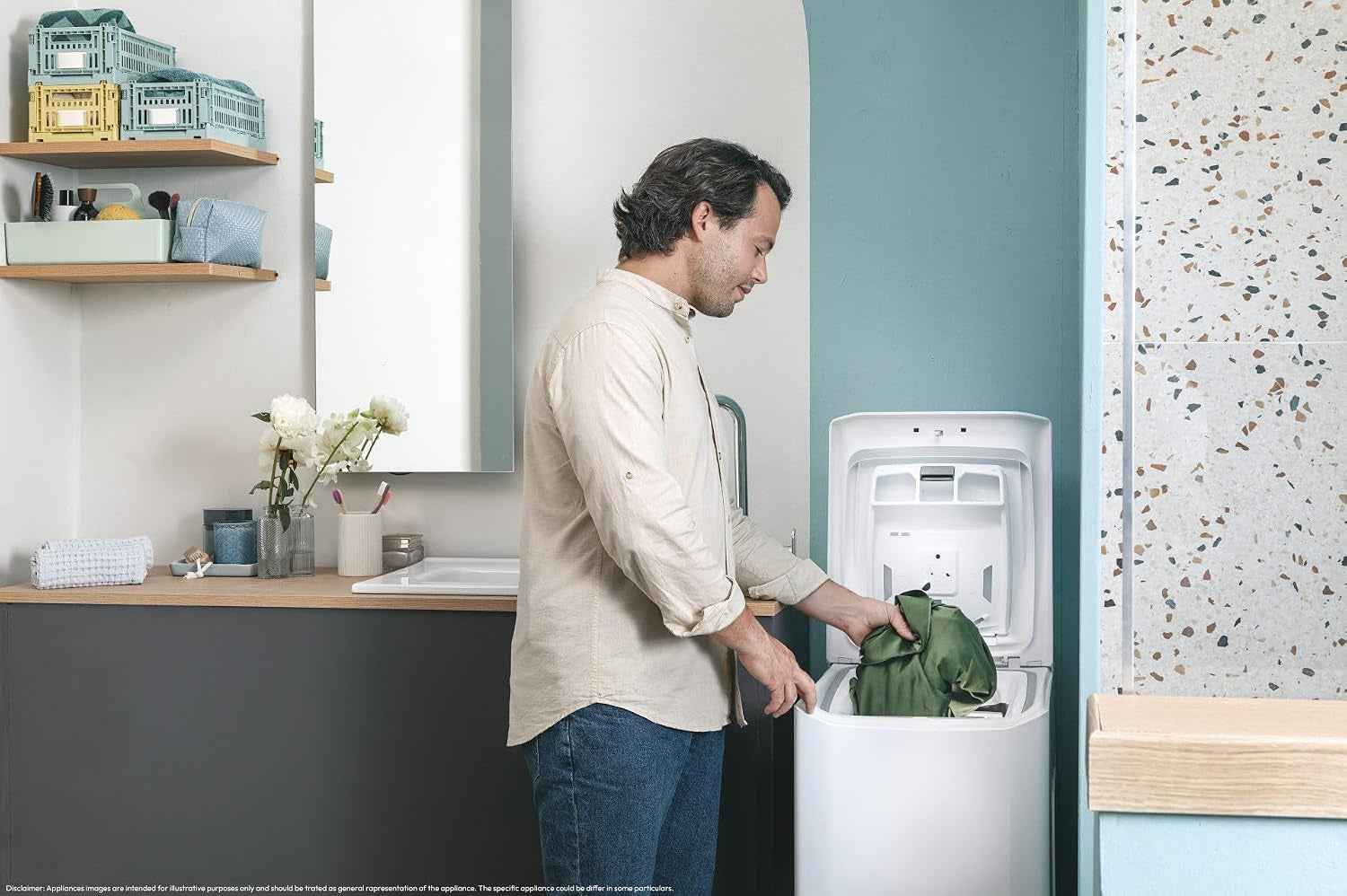 TCA273D2-S Lave Linge Top 7 Kg 1200 Rpm Classe Énergétique D