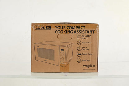 Whirlpool MWP 203 W Four À Micro-Ondes + Grill, 20 Litres, Blanc, Avec Grille Haute