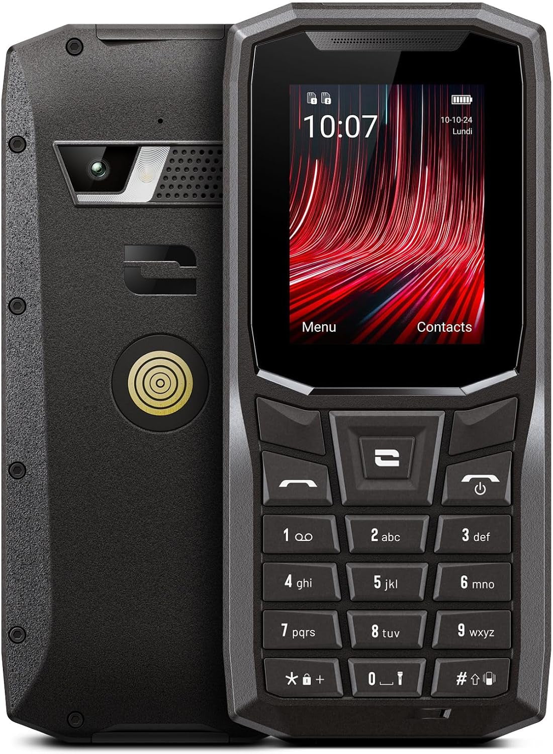 - Core-S5 Smart Feature Phone Débloqué 4G Écran: 2,4 Pouces - Dual Nano-Sim