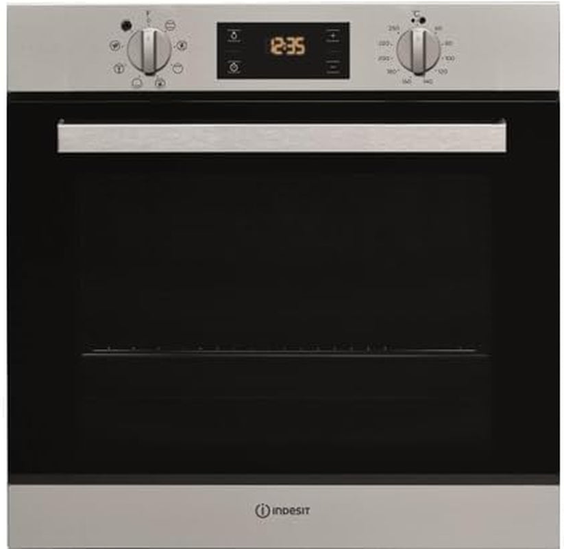 INDESIT Four Encastrable Catalyse IFW6540CIX, 71 Litres, 8 Modes De Cuisson