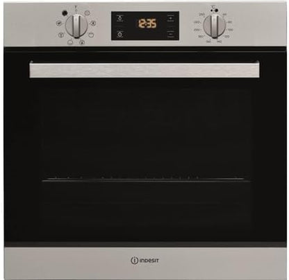 INDESIT Four Encastrable Catalyse IFW6540CIX, 71 Litres, 8 Modes De Cuisson