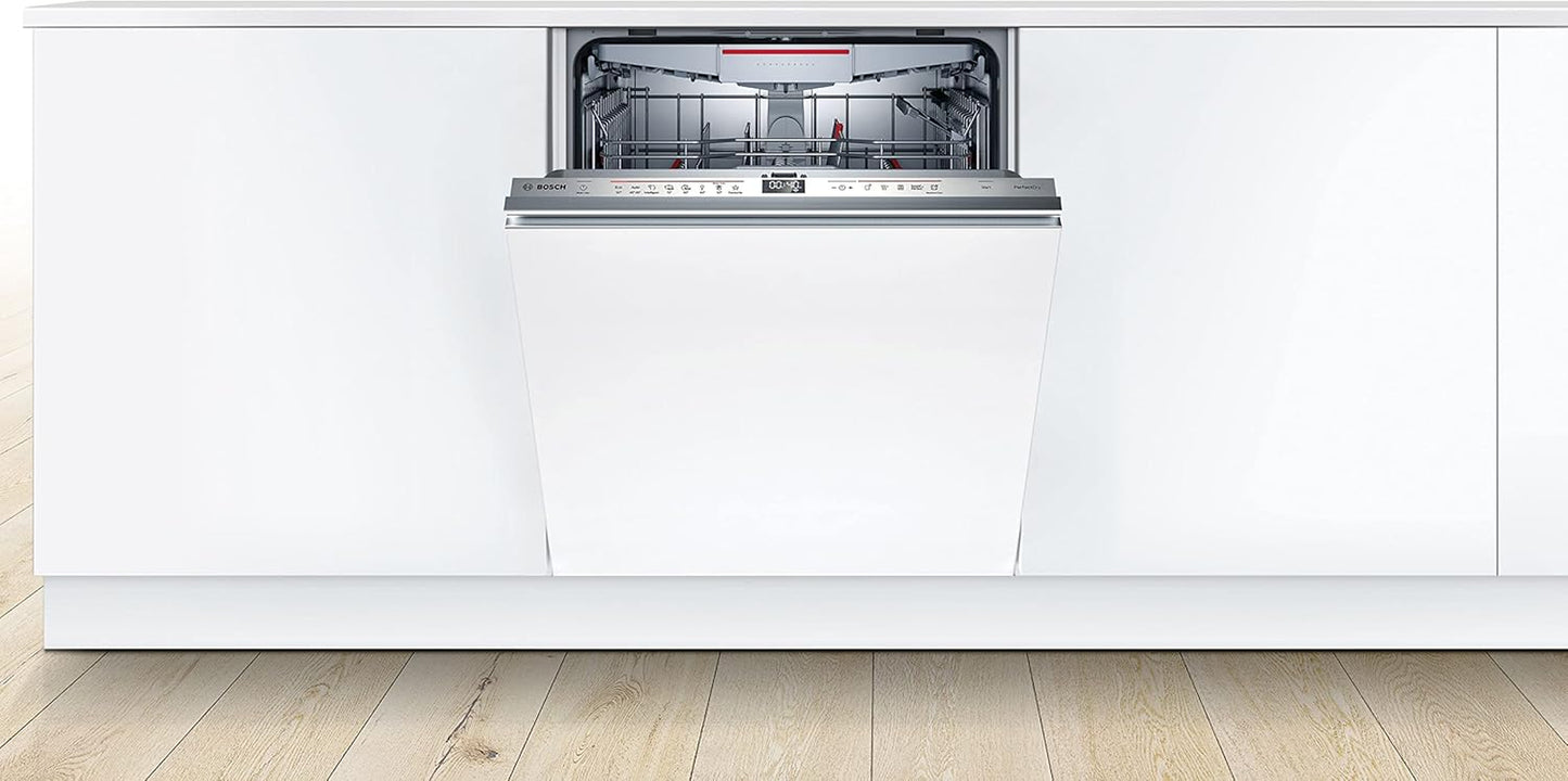SMH6TCX01E Lave-Vaisselle Entièrement Intégré Série 6 Lave-Vaisselle Encastrable Avec Tiroir À Couverts Home Connect, Perfectdry, Rackmatic, Programme Intelligent 60 Cm