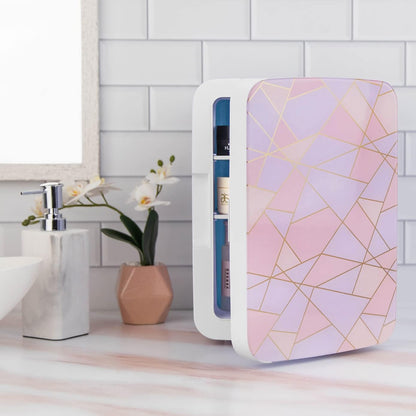 Cooluli Mini Réfrigérateur 10 L Pour Chambre À Coucher, Voiture, Bureau Et Dortoir – Refroidisseur Portable Et Réchauffeur 12 V Pour Nourriture, Boissons, Soins De La Peau, Beauté Et Maquillage –