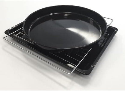 BEKO, Mini Four Posable, 50L, Multifonction Chaleur Brassée, Technologie Prochef, Catalyse De Fond, Noir, Boutons Chromés, 7 Fonctions, 2400W, 180°C, Tournebroche, Eclairage Intérieur