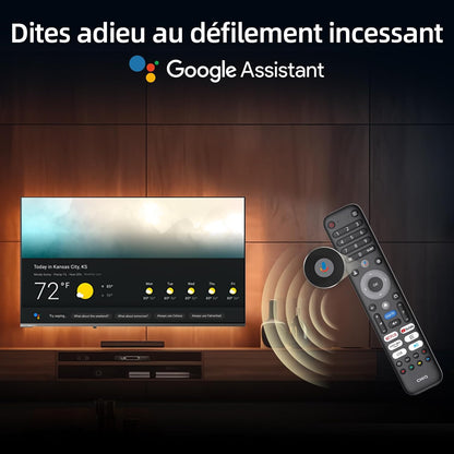 Smart TV Téléviseur QLED 32QA10 32 Pouces | Full HD HDR10 | Dolby Audio Et DBX-TV | Design Métallique Sans Cadre | Chromecast Intégr Nouveau Modèle | Son Dolby Audio, Support HDR10, Chromecast Intégré, Édition 2026