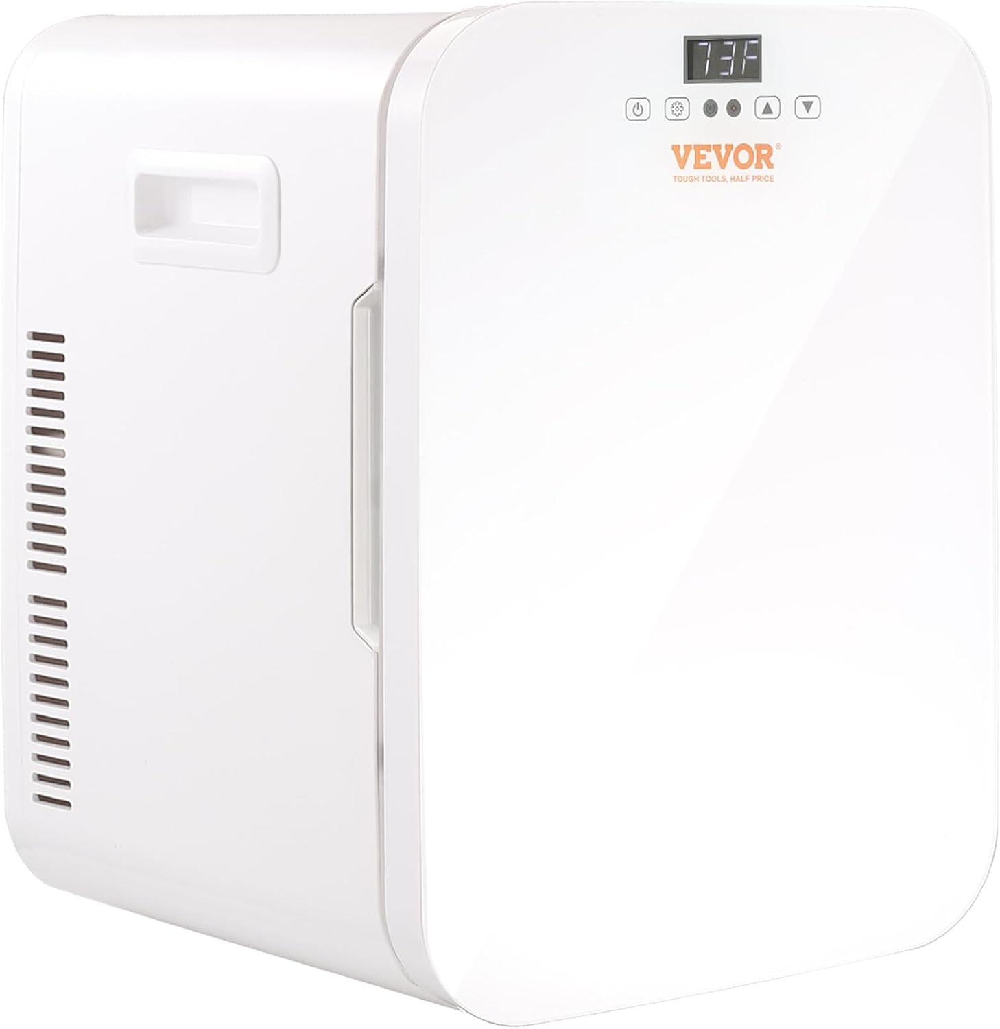 Mini Frigo 20 L 22 Canettes De 330 Ml Mini Réfrigérateur Portable 12 V DC/220 V AC Petit Frigo Cosmétique Mode Chaud/Froid Température -9 À 65 ℃ Pour Aliments Boissons Médicaments Cosmétiques