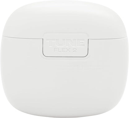 Tune Flex 2, Écouteurs Sans Fil Avec Réduction De Bruit, Blanc | Bluetooth 5.3, 48 Heures D'Autonomie, Étanchéité IP54 , Son Pure Bass De , Connexion Multipoint