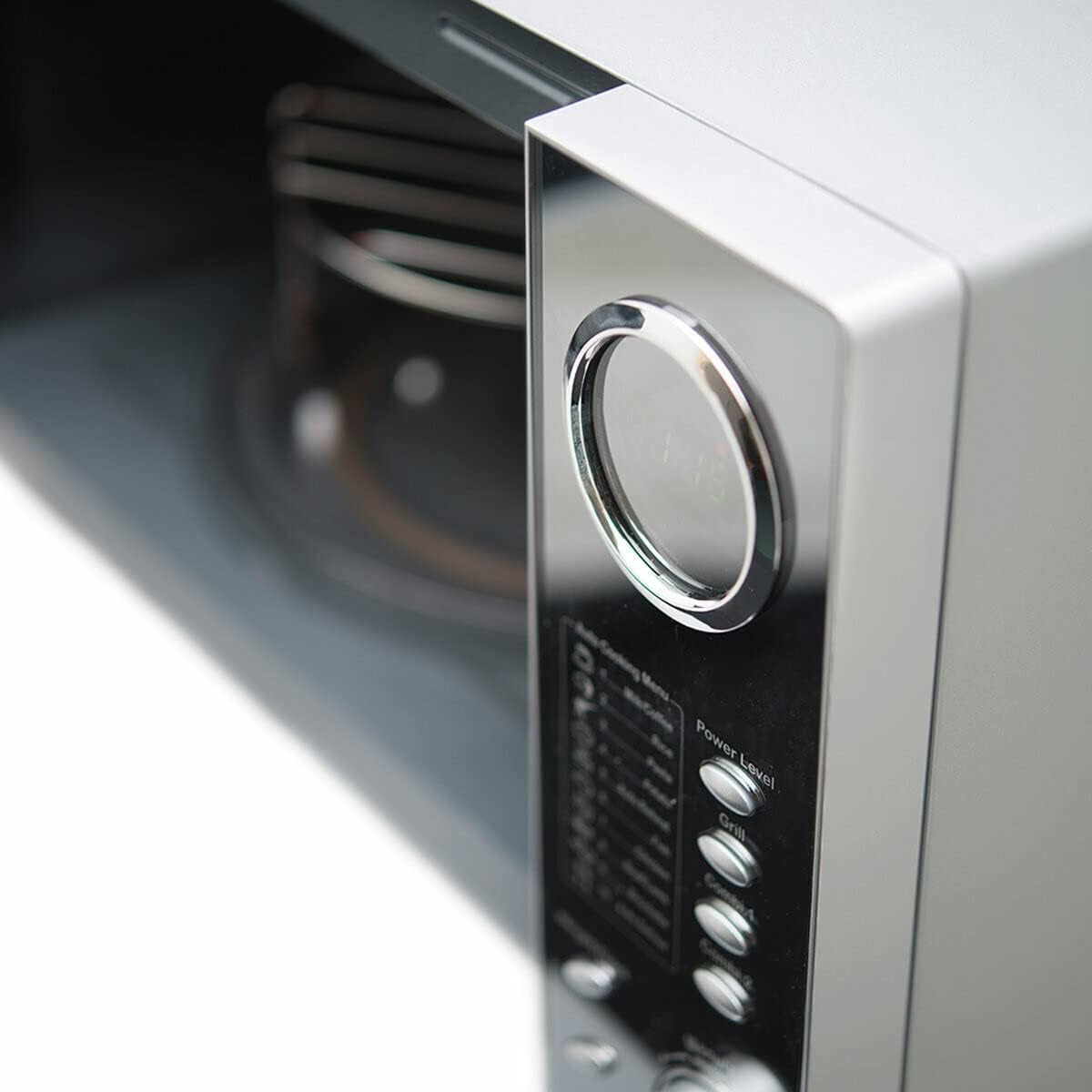 Four Micro-Ondes Grill 2 En 1 VIO9, 25L, Plateau Tournant 27Cm, 10 Modes De Cuisson Jusqu’À 1000W, Décongélation, Cuisson Combinée, Écran LCD [Classe Énergétique A+]
