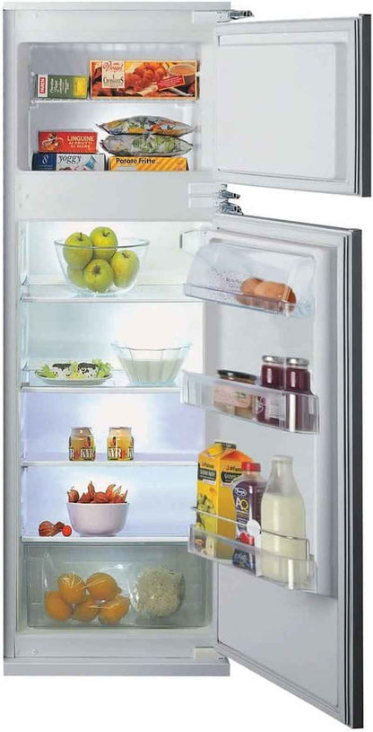 ARISTON Réfrigérateur À Double Porte, Installation Intégrée, 218 Litres, Statique, Classe Énergétique E
