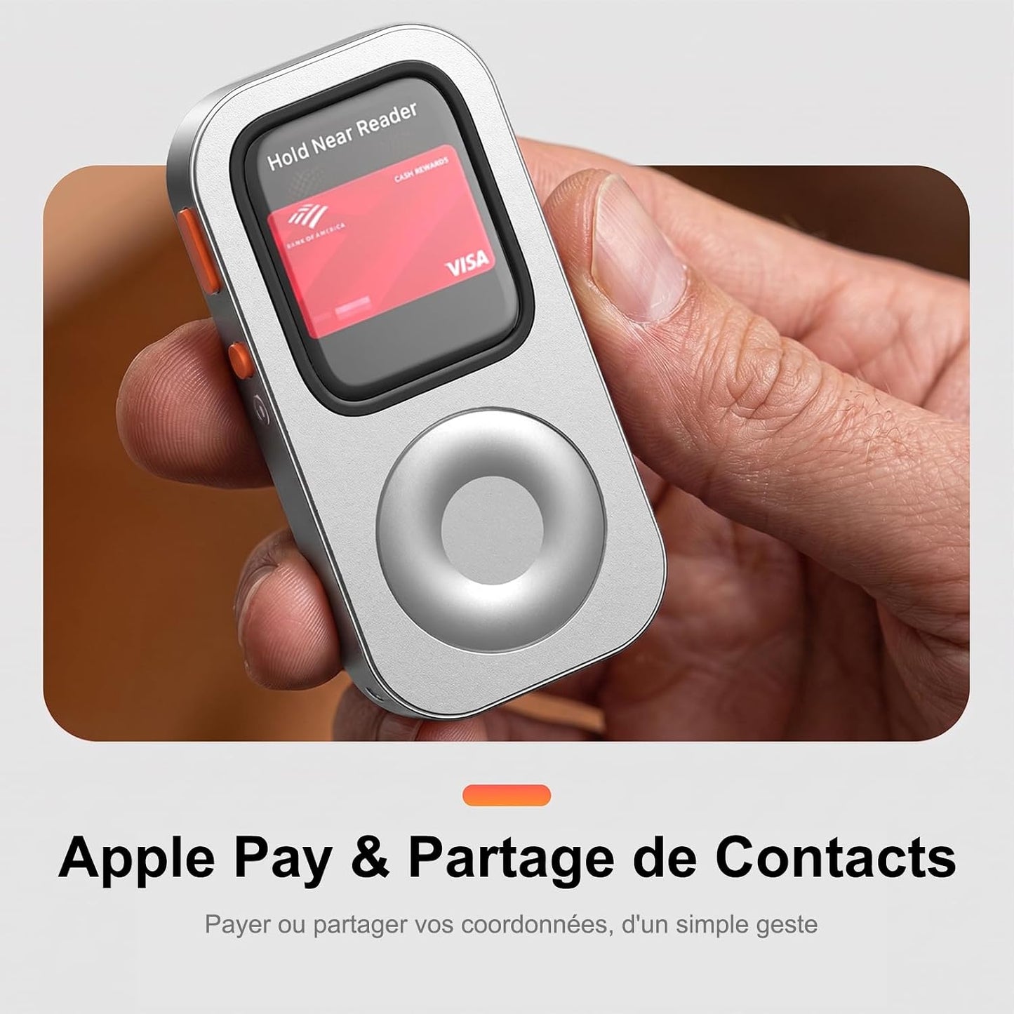 Coque De Protection En Alliage D'Aluminium Style Rétro Ipod Pour Apple Watch Series 7/8/9, Avec Molette De Clic, Kit Music Player Compatible Avec Airpods, Pour Iwatch 45 Mm