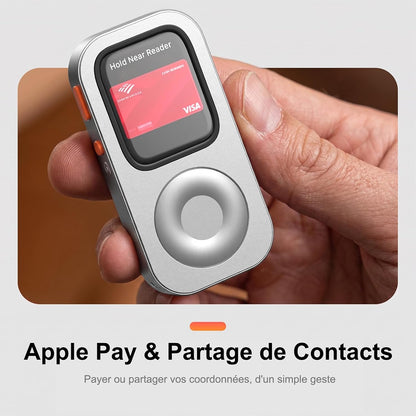 Coque De Protection En Alliage D'Aluminium Style Rétro Ipod Pour Apple Watch Series 7/8/9, Avec Molette De Clic, Kit Music Player Compatible Avec Airpods, Pour Iwatch 45 Mm