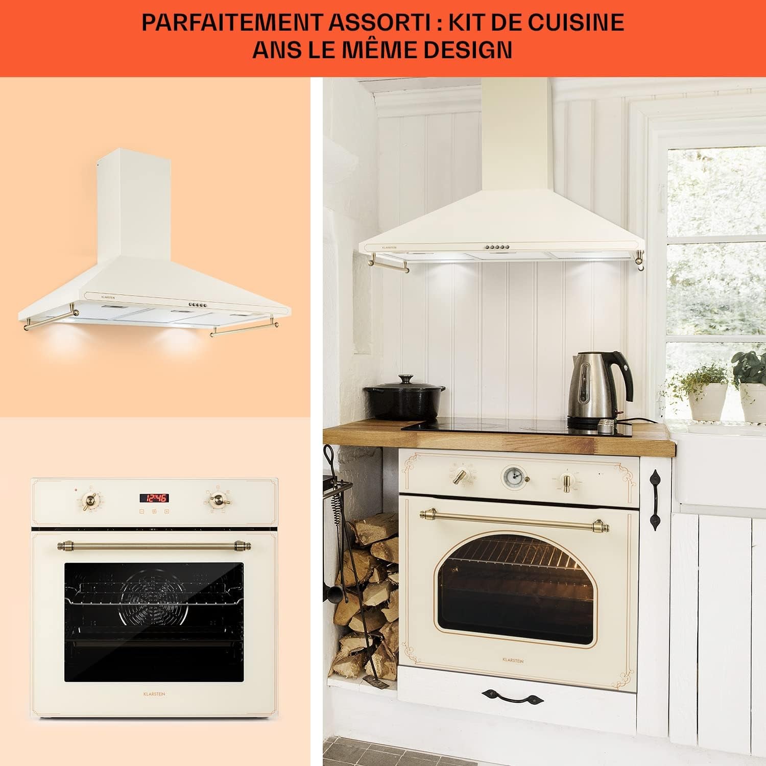 Victoria Hotte Aspirante 90 Cm - Hottes De Cuisine Avec Filtre En Aluminium, Débit D'Air Puissant 645M³/H, Eclairage LED, Extracteur D'Air Silencieux, Evacuation